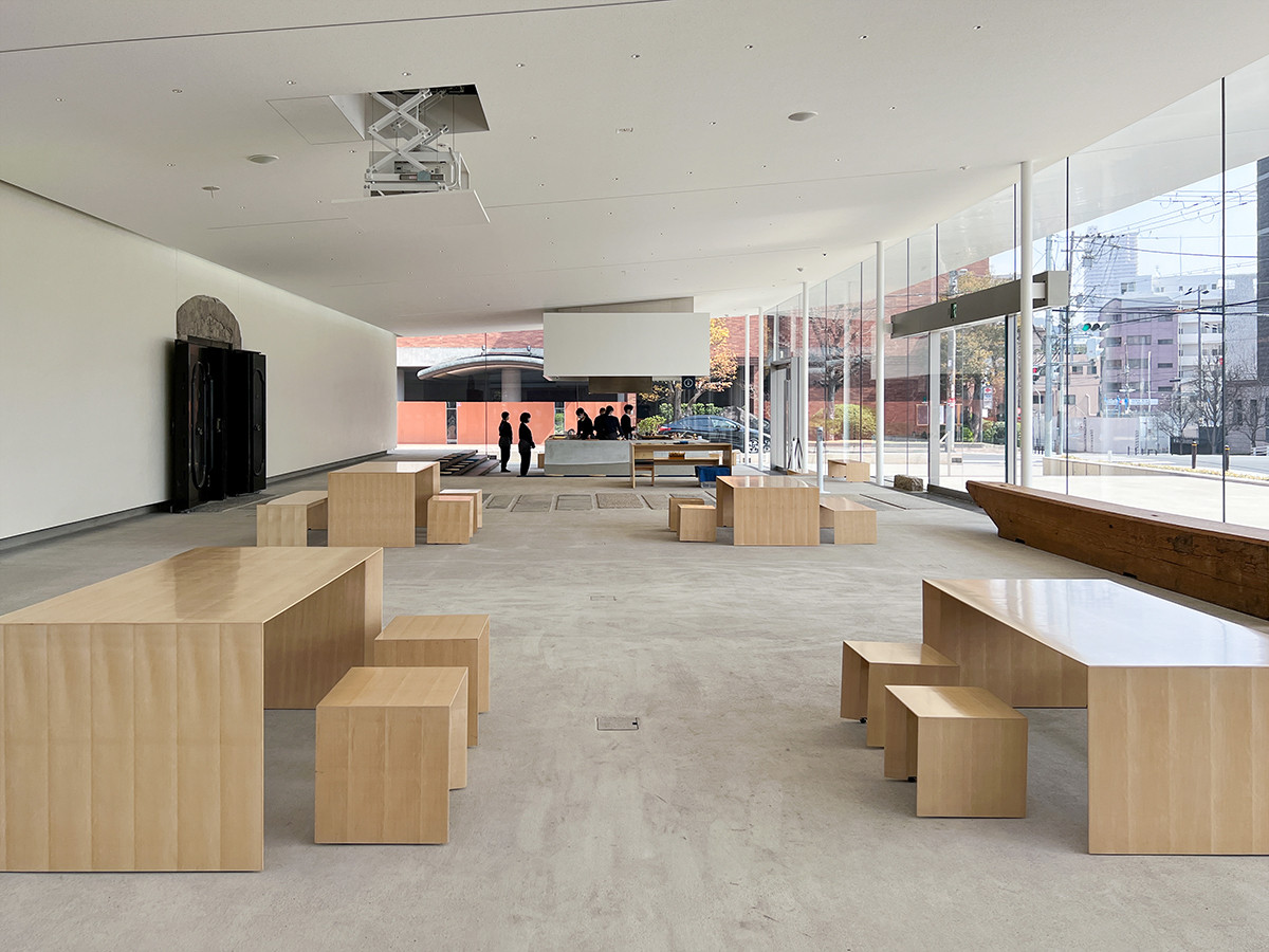 藤田美術館 エントランスの土間