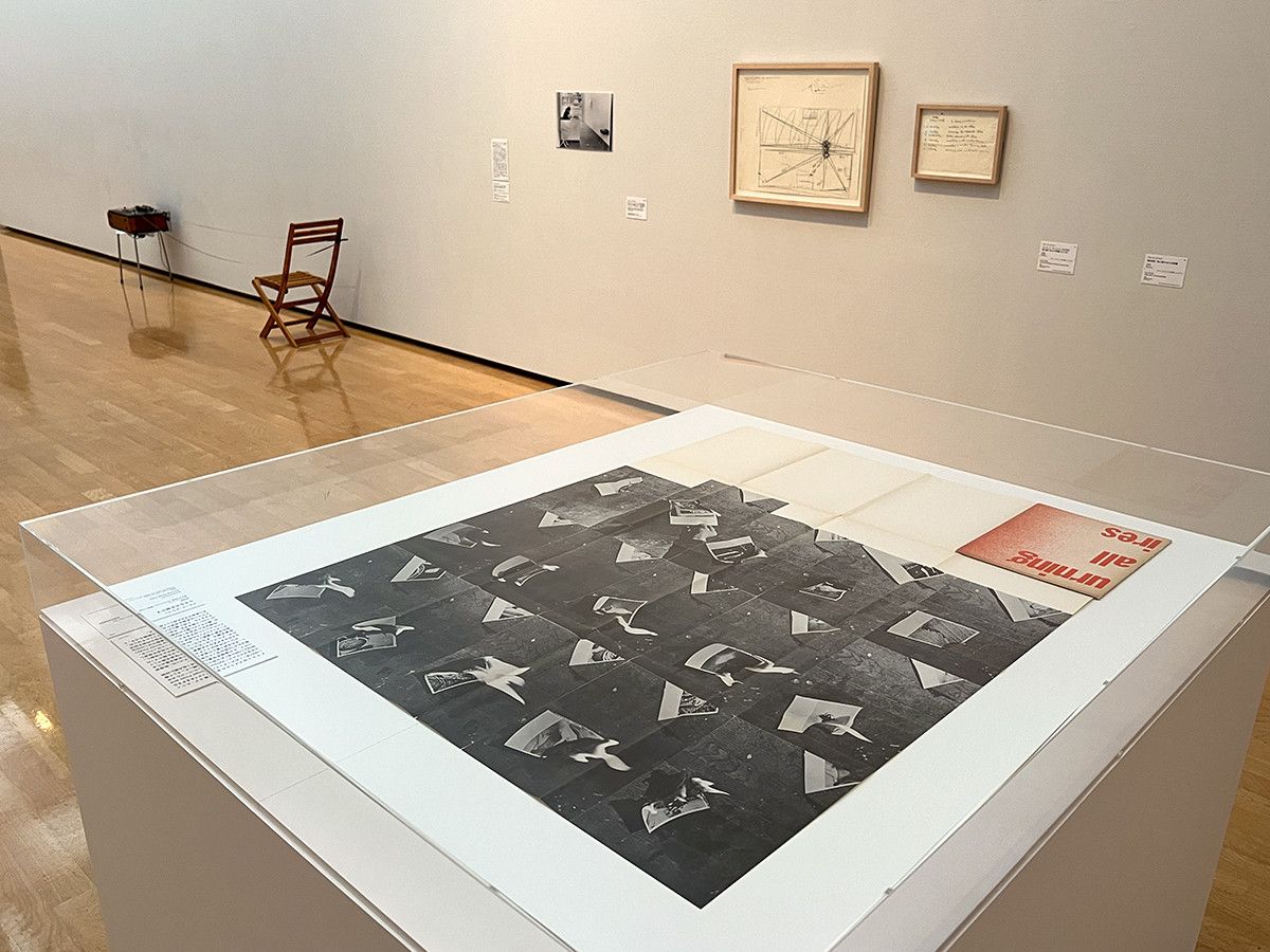 兵庫県立美術館「ミニマル/コンセプチュアル:ドロテ&コンラート・フィッシャーと1960-70年代美術」会場