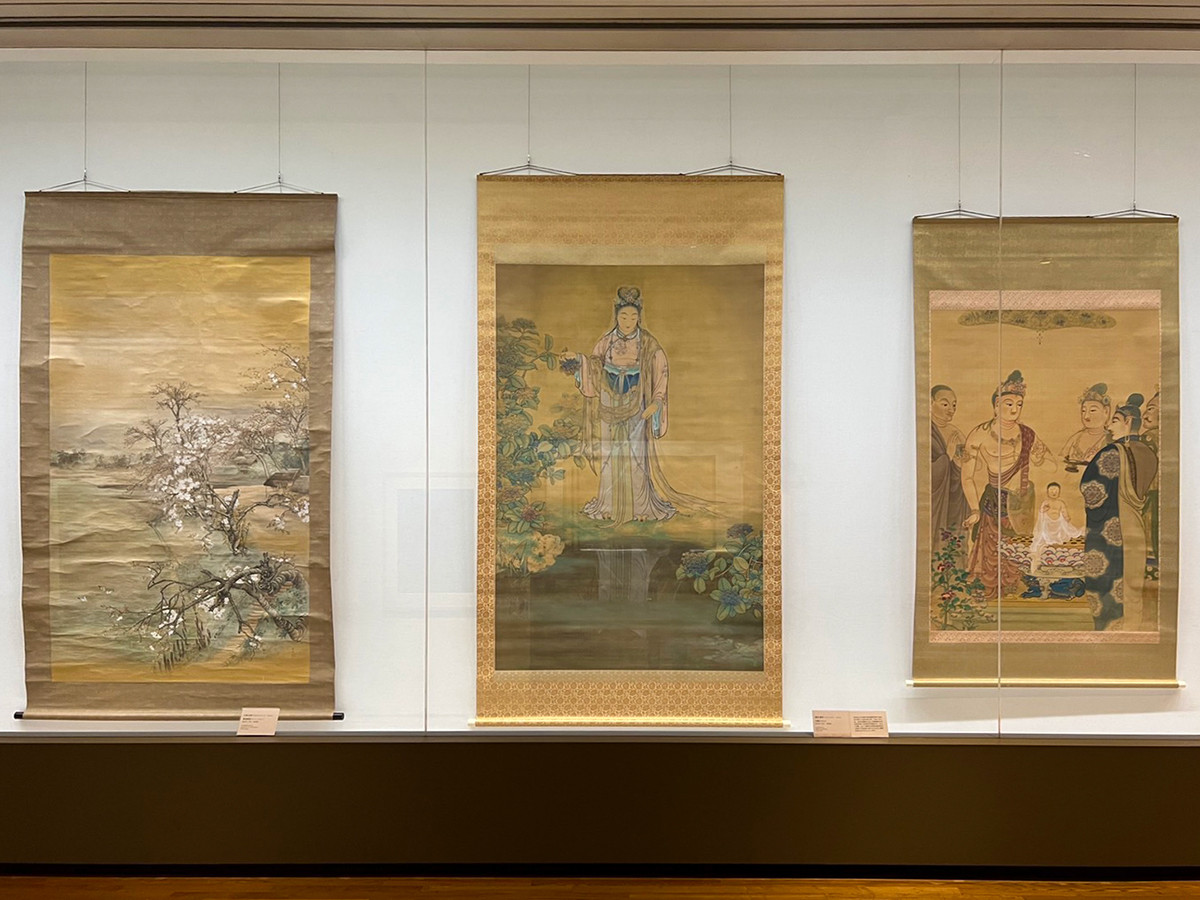 東京藝術大学大学美術館「藝大コレクション展 2022　春の名品探訪　天平の誘惑」」会場