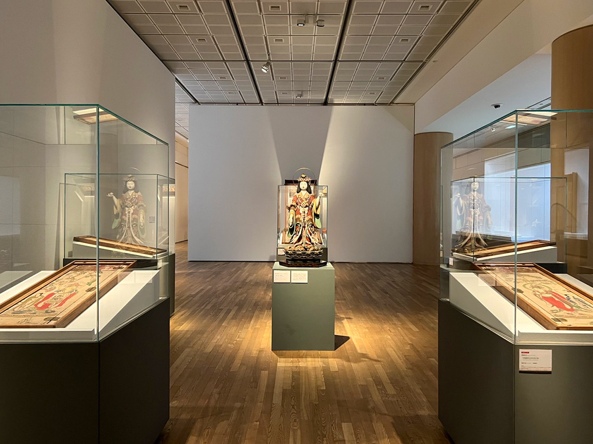 東京藝術大学大学美術館「藝大コレクション展 2022　春の名品探訪　天平の誘惑」」会場