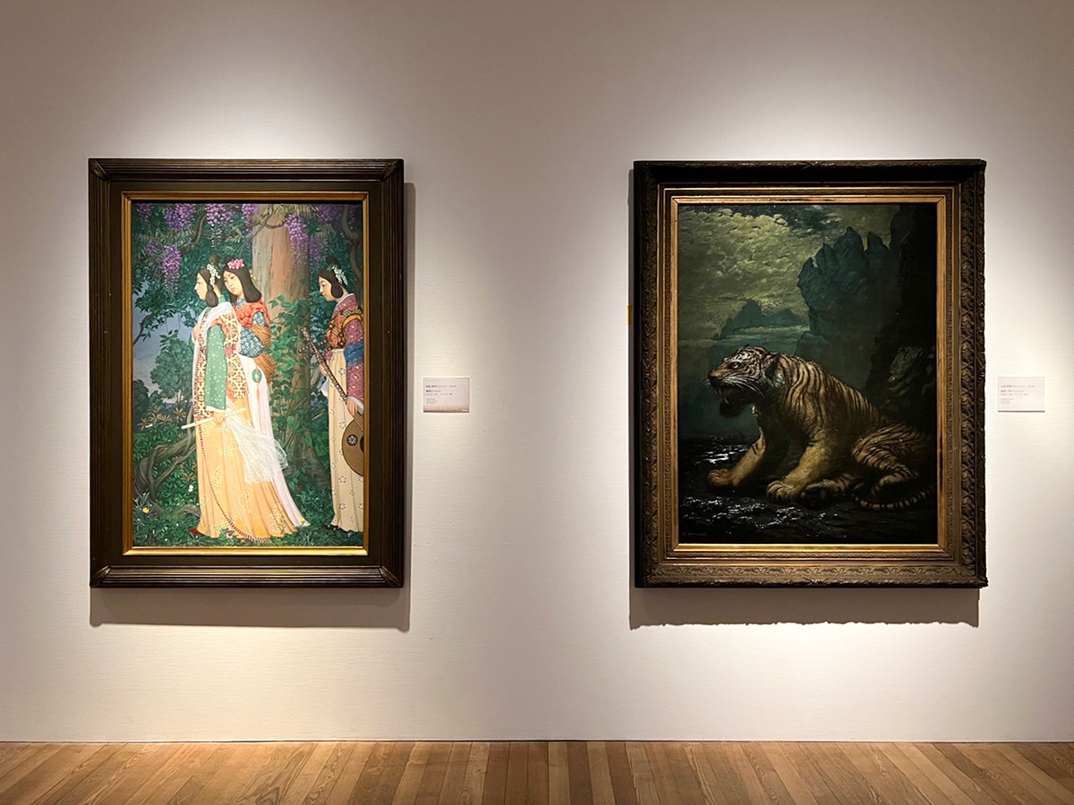 東京藝術大学大学美術館「藝大コレクション展 2022　春の名品探訪　天平の誘惑」」会場