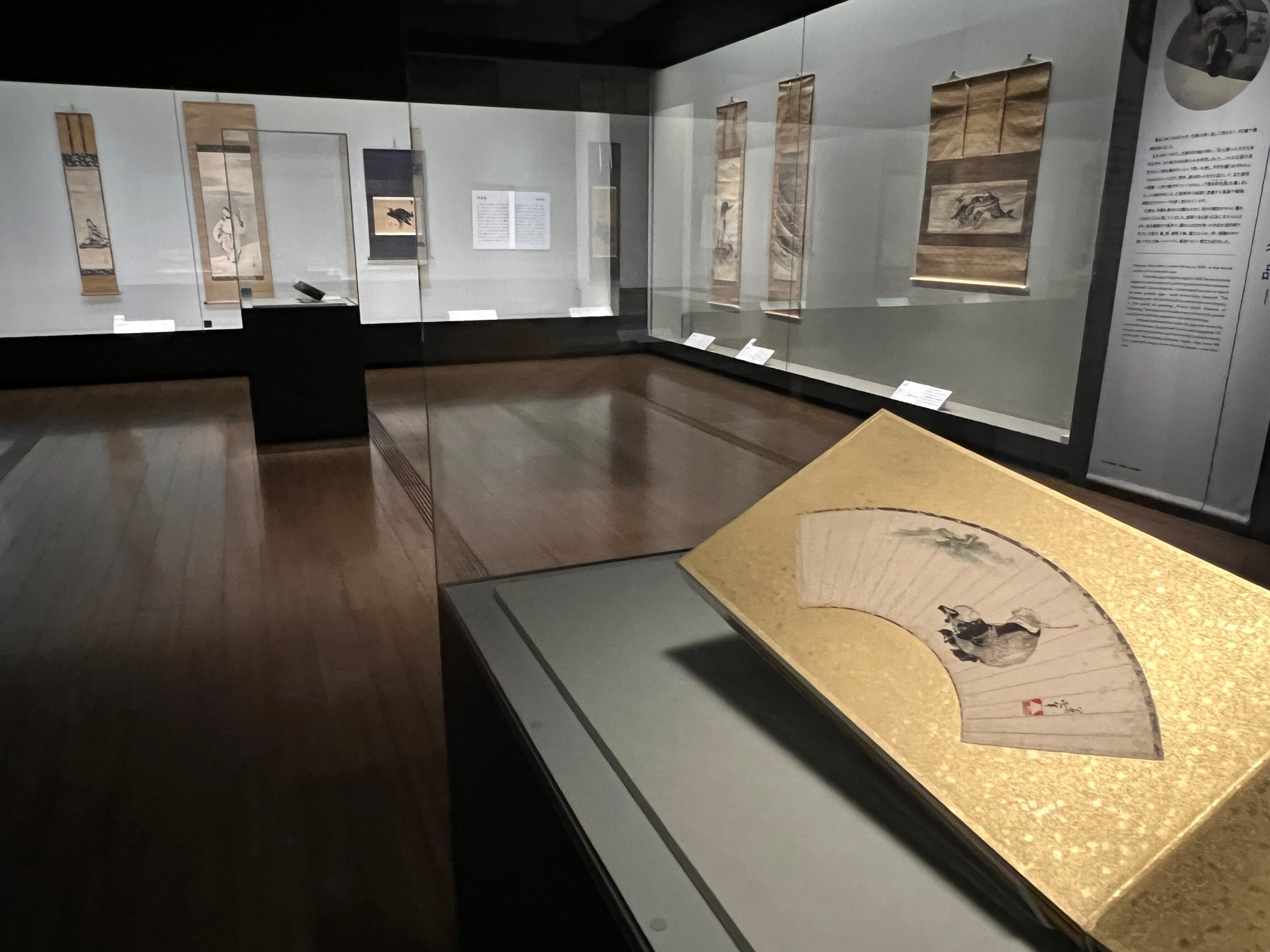 サントリー美術館「大英博物館 北斎　― 国内の肉筆画の名品とともに ―」会場