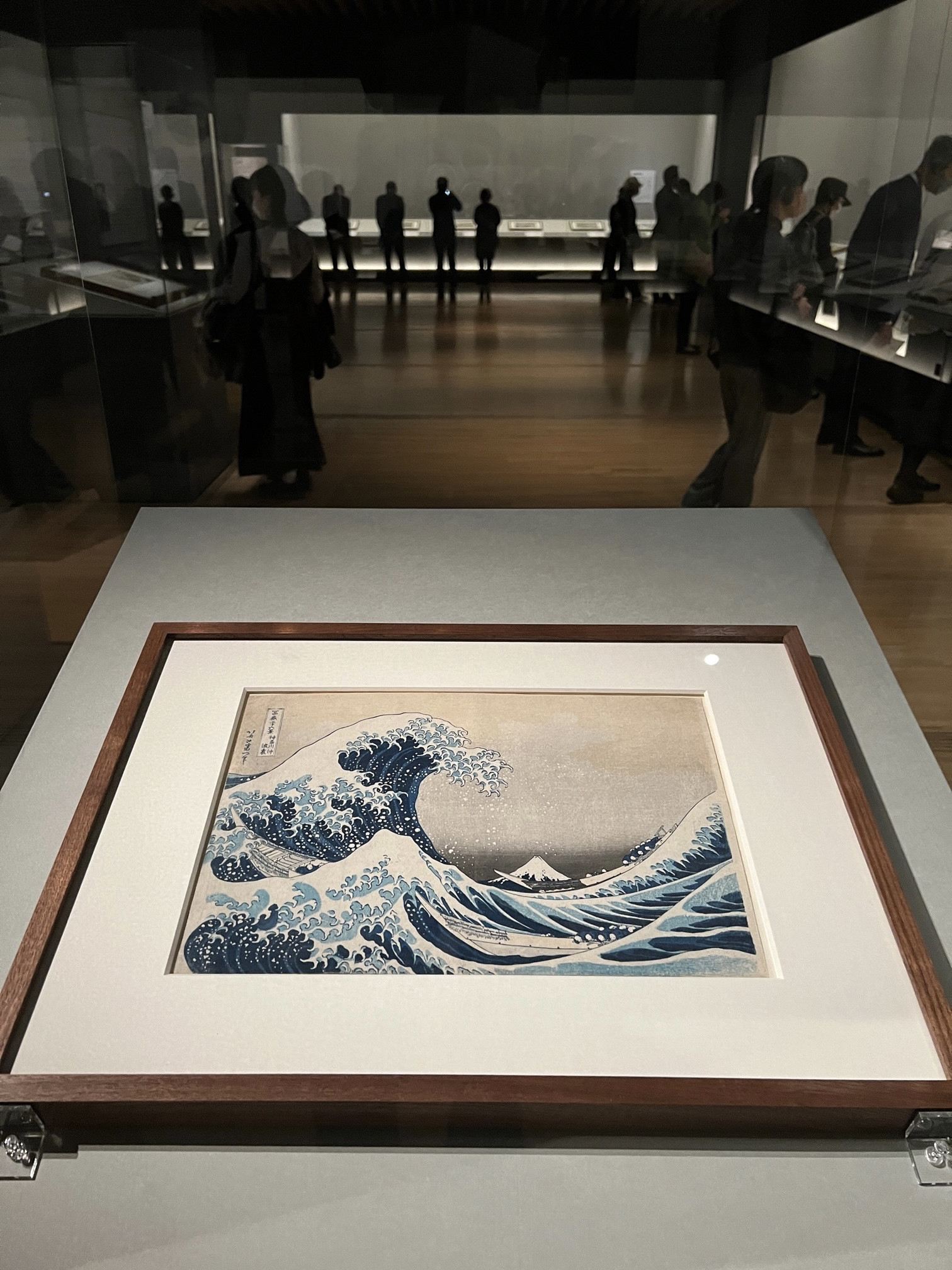 サントリー美術館「大英博物館 北斎 ― 国内の肉筆画の名品とともに ―」会場