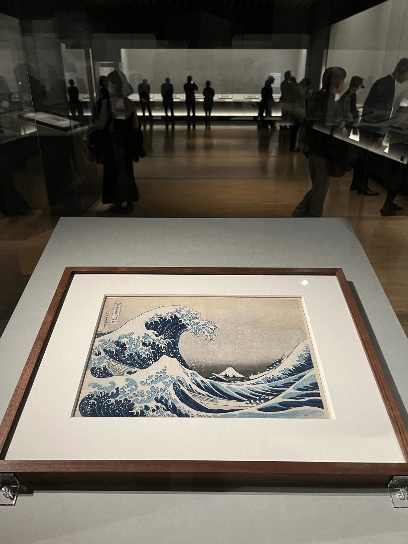 サントリー美術館「大英博物館 北斎 ― 国内の肉筆画の名品とともに ―」会場