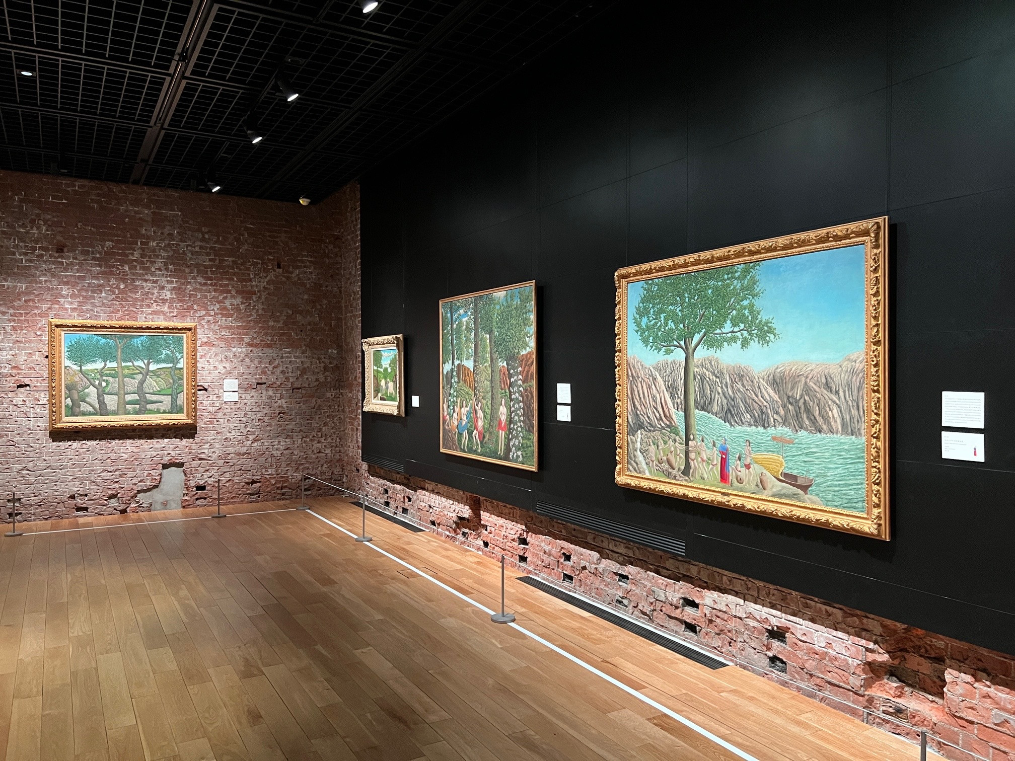 東京ステーションギャラリー「牧歌礼讃／楽園憧憬 アンドレ・ボーシャン＋藤田龍児」会場