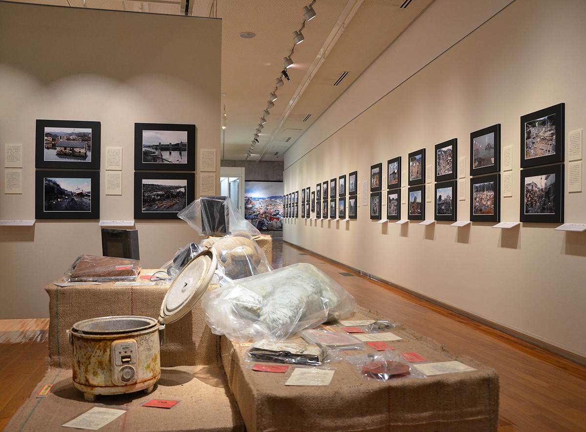 リアス・アーク美術館　東日本大震災の記録と津波の災害史（１F常設展示）