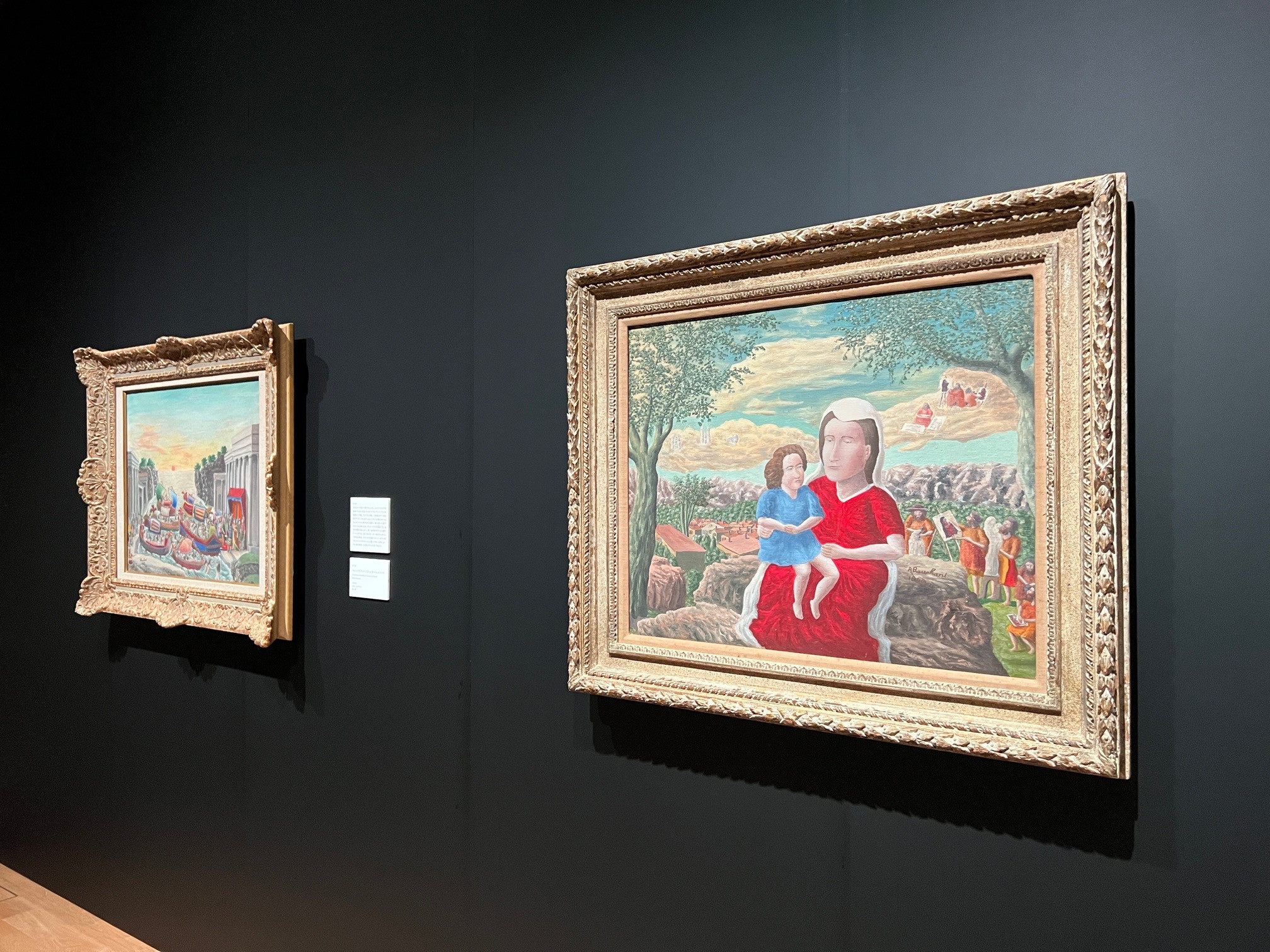 東京ステーションギャラリー「牧歌礼讃／楽園憧憬 アンドレ・ボーシャン＋藤田龍児」会場