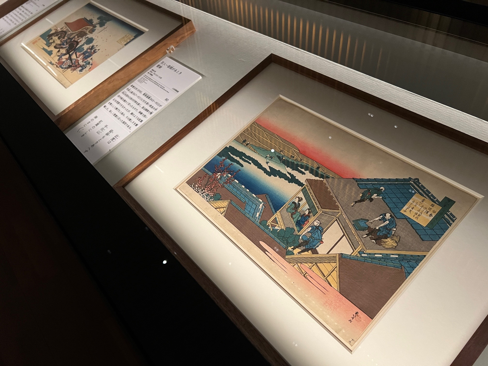 サントリー美術館「大英博物館 北斎　― 国内の肉筆画の名品とともに ―」会場