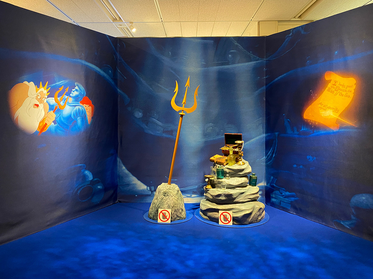 大丸ミュージアム「ディズニープリンセス展 WHAT IS LOVE? ~輝くヒミツは、プリンセスの世界に。~」会場