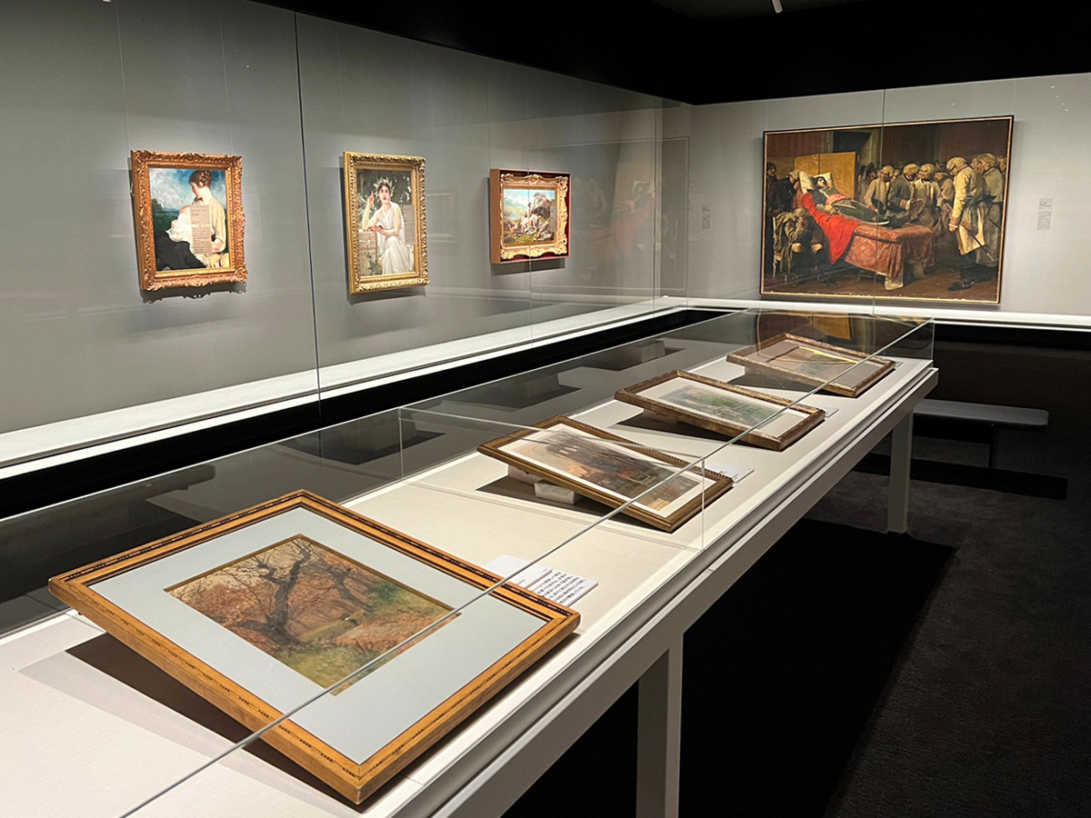 泉屋博古館東京「光陰礼讃 ― モネからはじまる住友洋画コレクション」会場
