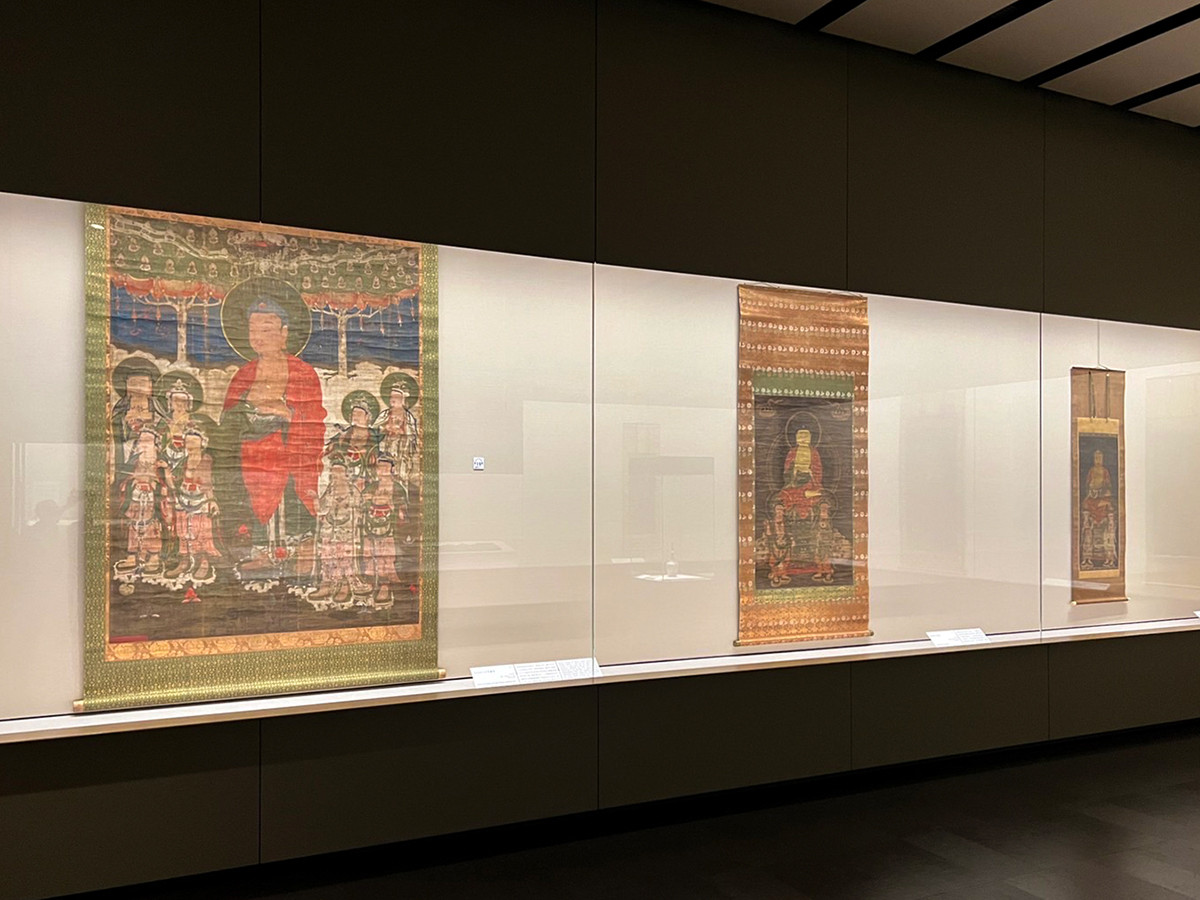 根津美術館「阿弥陀如来 浄土への憧れ」会場