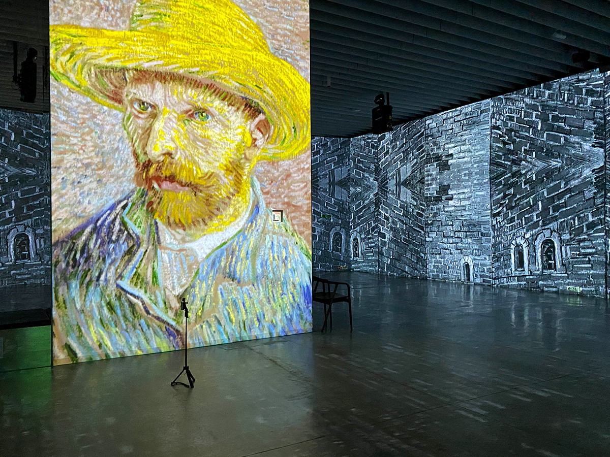 角川武蔵野ミュージアム「ファン・ゴッホ　ー僕には世界がこう見えるー」会場