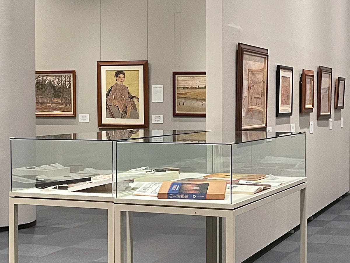 神戸ファッション美術館 特別展「生誕100年 山下清展ー百年目の大回想」会場