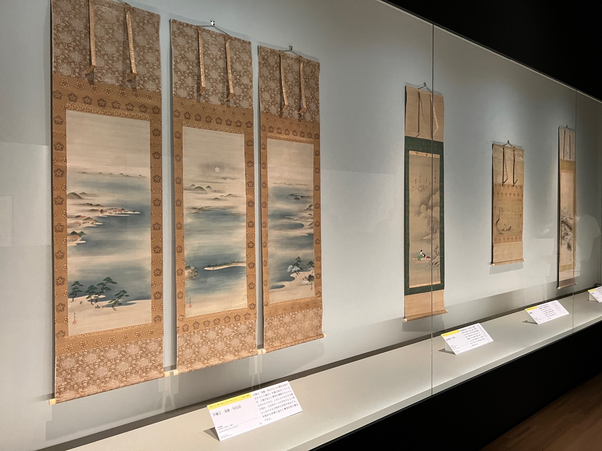 サントリー美術館「歌枕 あなたの知らない心の風景」会場