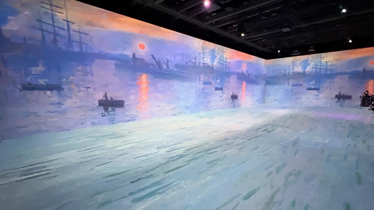 日本橋三井ホール「イマーシブミュージアム」会場