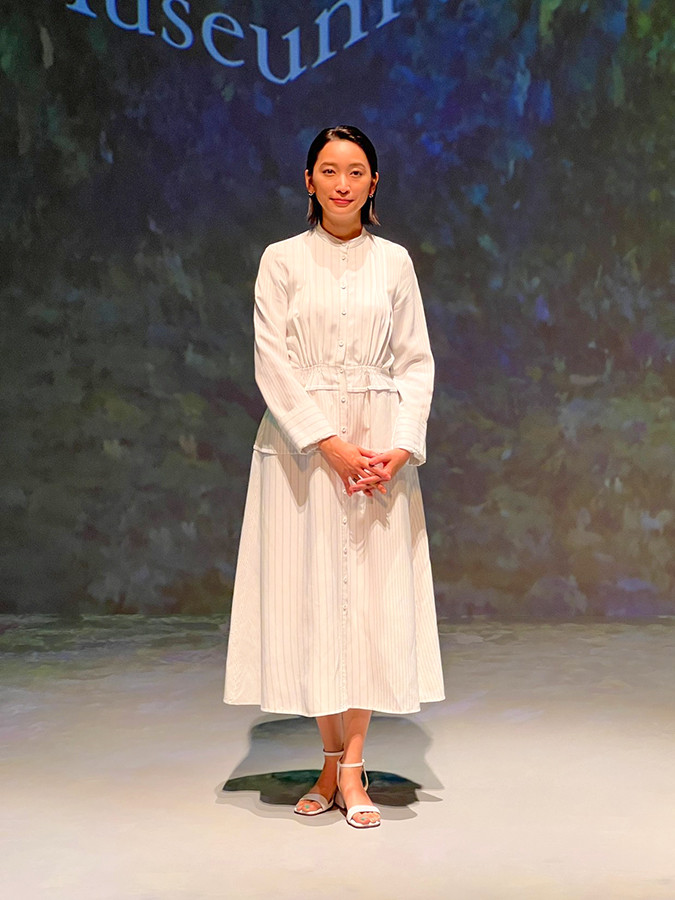 日本橋三井ホール「イマーシブミュージアム」会場より 公式アンバサダーの杏さん