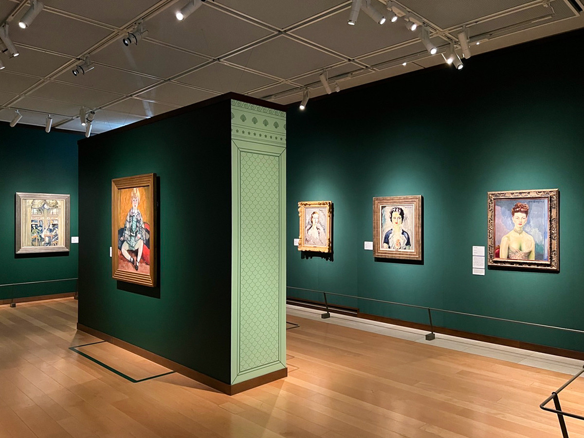 パナソニック汐留美術館「キース・ヴァン・ドンゲン展」会場