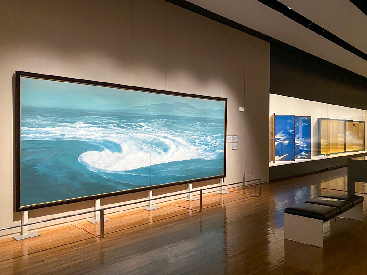 山種美術館「特別展 水のかたち」会場風景