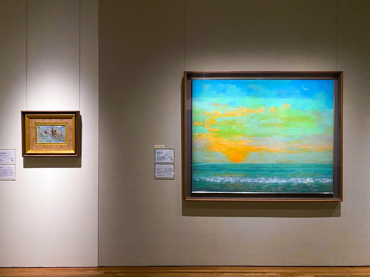 山種美術館「特別展 水のかたち」会場風景