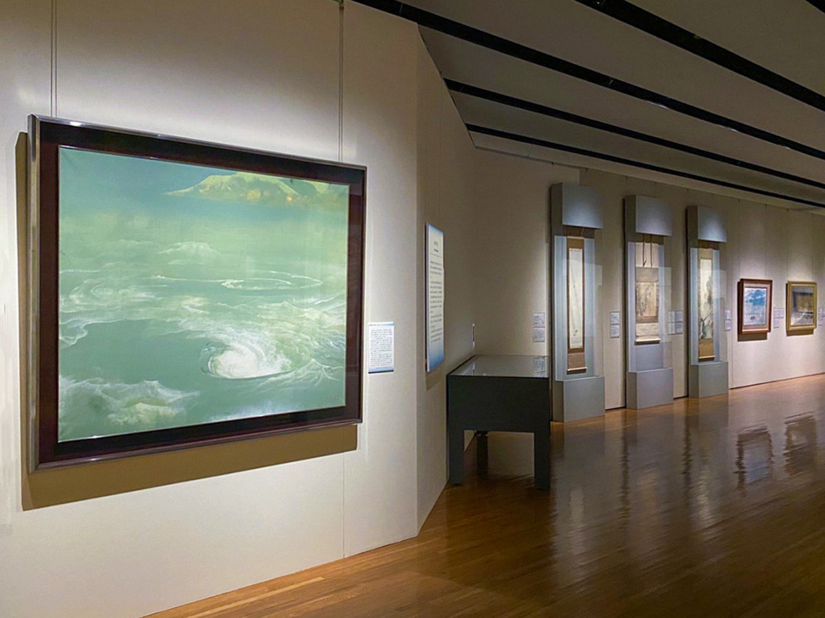 山種美術館「特別展 水のかたち」会場風景