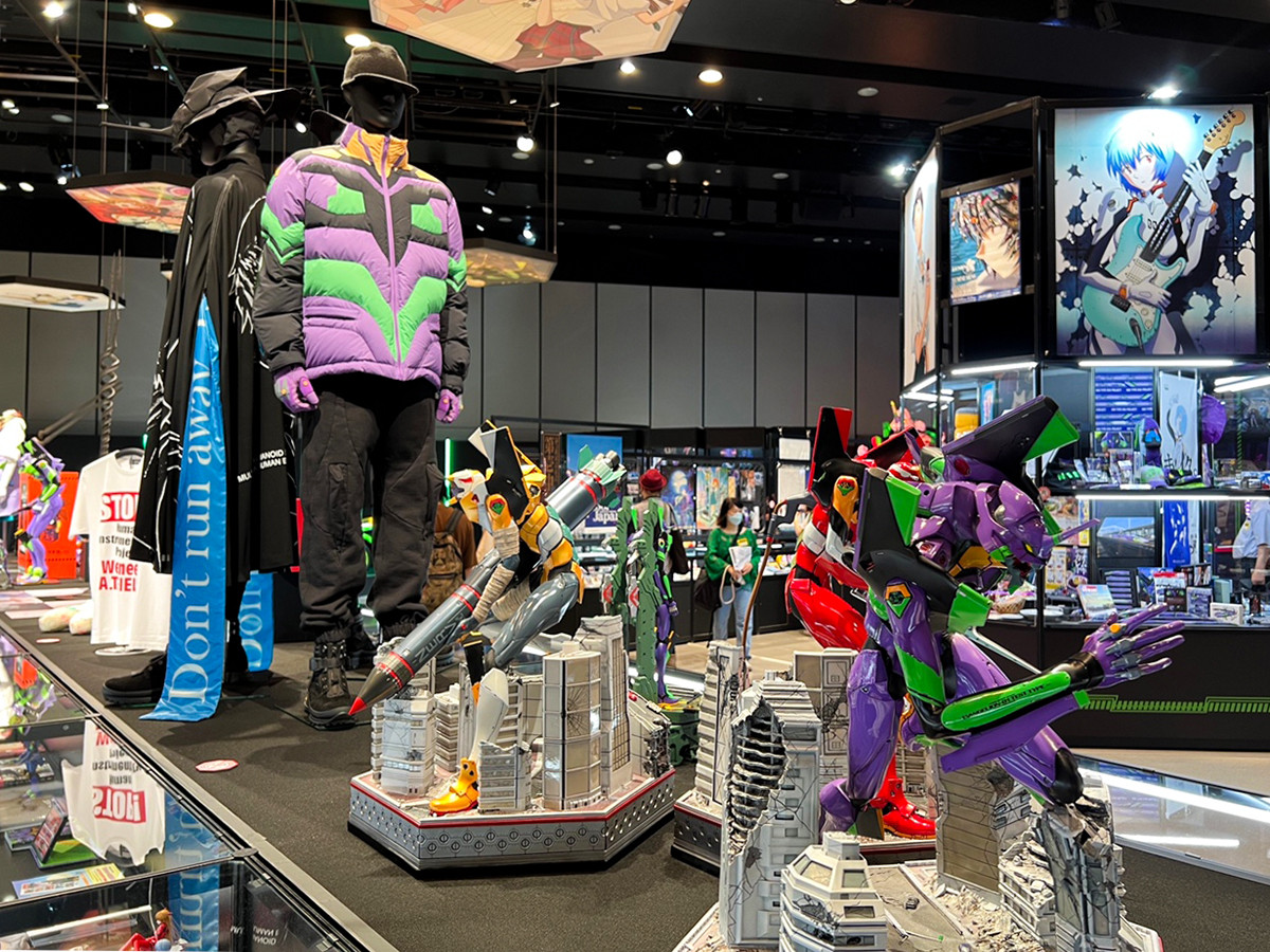 渋谷ヒカリエ「EVANGELION CROSSING EXPO -エヴァンゲリオン大博覧会-」会場
