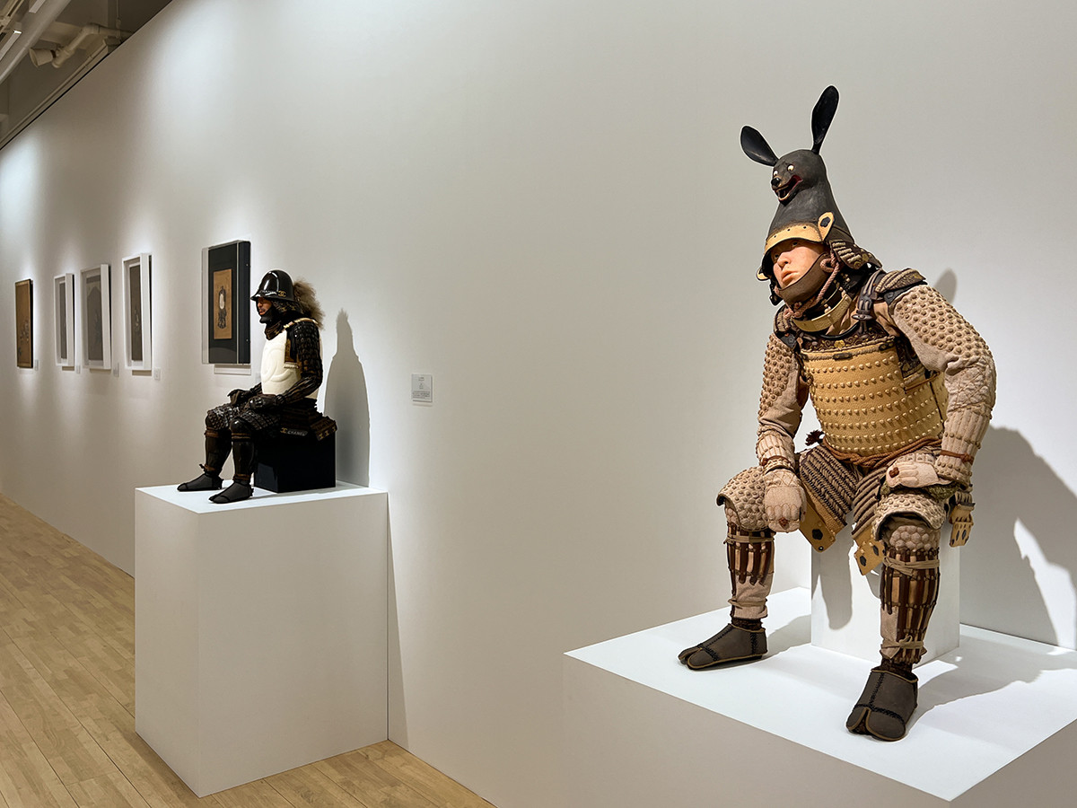 ポーラ ミュージアム アネックス 野口哲哉「this is not a samurai」会場