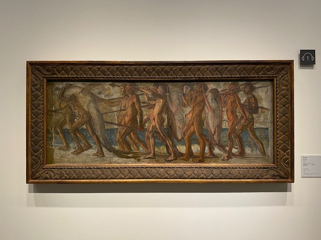 アーティゾン美術館「生誕140年 ふたつの旅 青木繁×坂本繁二郎」会場風景