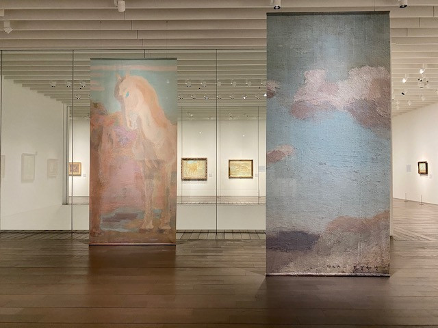 アーティゾン美術館「生誕140年 ふたつの旅 青木繁×坂本繁二郎」会場風景