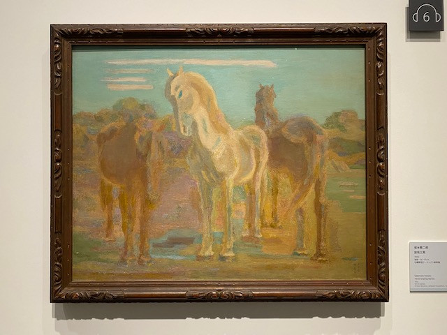 アーティゾン美術館「生誕140年 ふたつの旅 青木繁×坂本繁二郎」会場風景