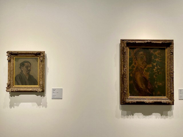 アーティゾン美術館「生誕140年 ふたつの旅 青木繁×坂本繁二郎」会場風景