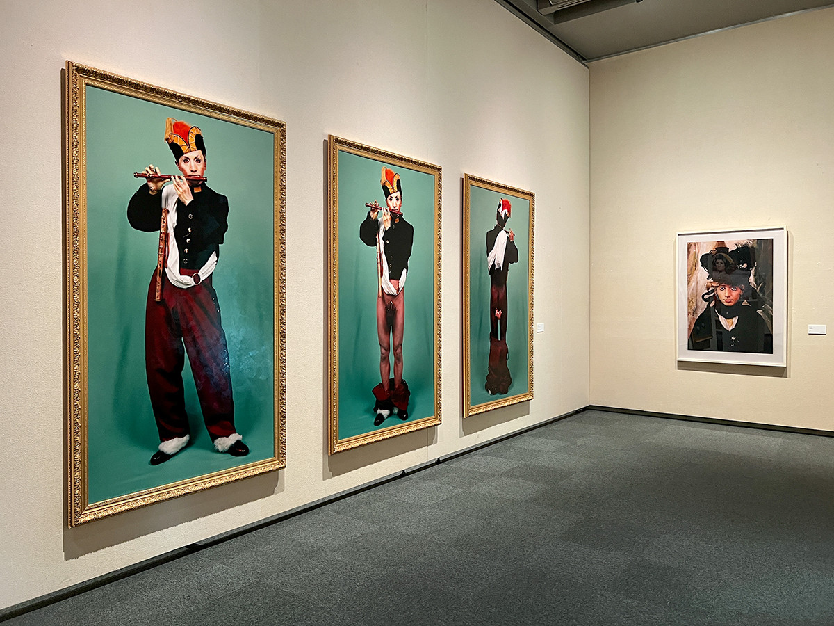 練馬区立美術館「日本の中のマネ ― 出会い、120年のイメージ ―」会場 森村泰昌の作品