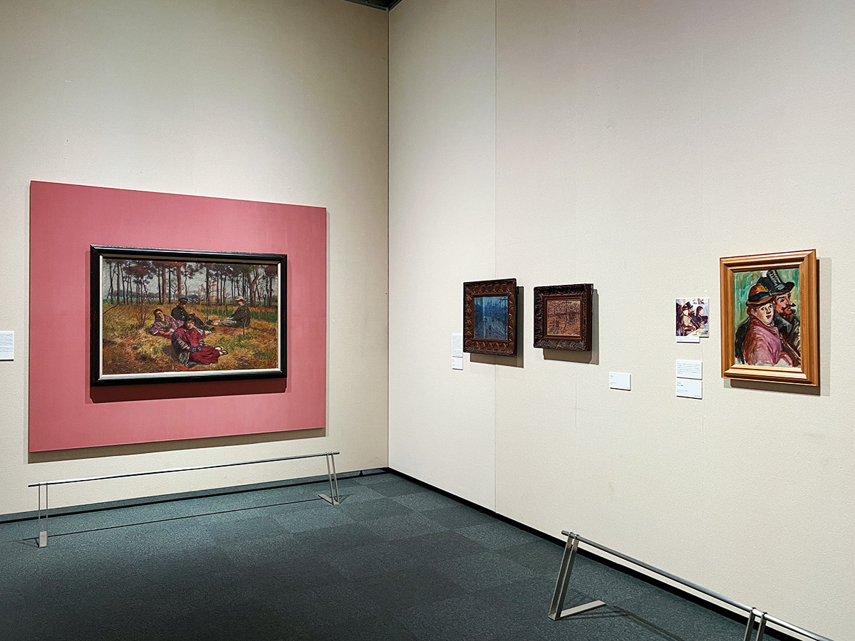 練馬区立美術館「日本の中のマネ ― 出会い、120年のイメージ ―」会場