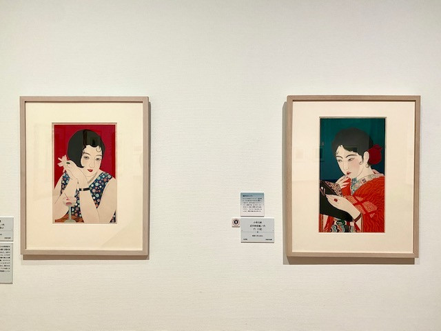 千葉市美術館「新版画　進化系UKIYO-Eの美」会場