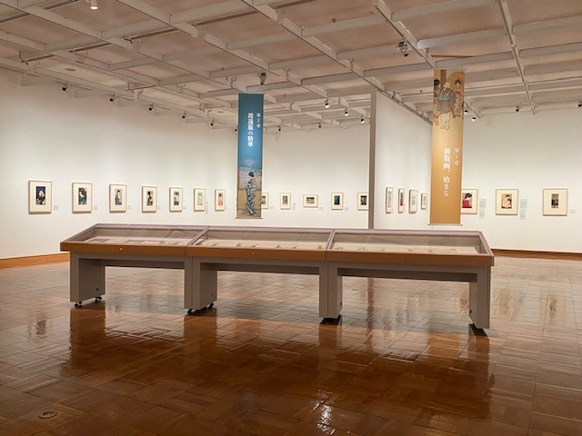 千葉市美術館「新版画　進化系UKIYO-Eの美」会場