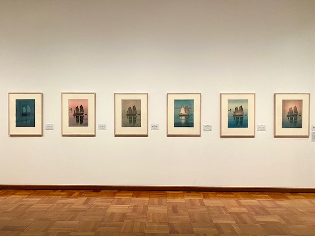 千葉市美術館「新版画　進化系UKIYO-Eの美」会場