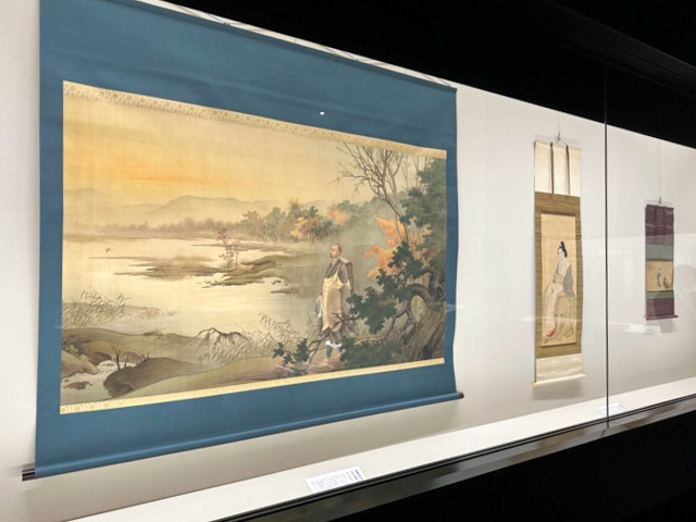 五島美術館「西行 ― 語り継がれる漂泊の歌詠み」会場