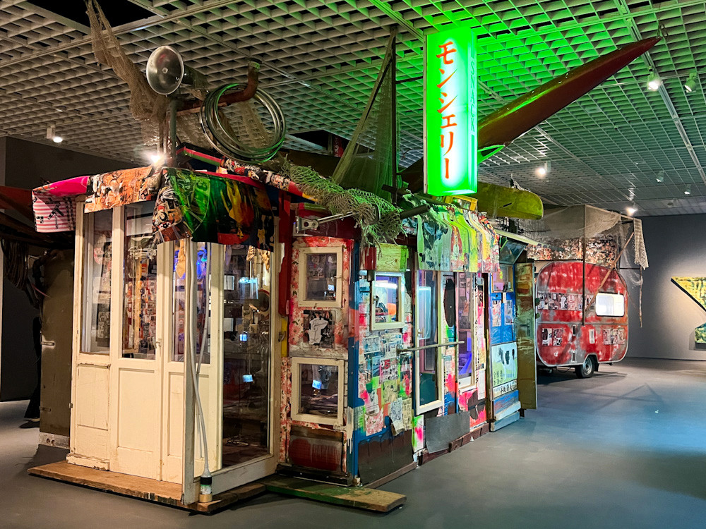 東京国立近代美術館「大竹伸朗展」会場