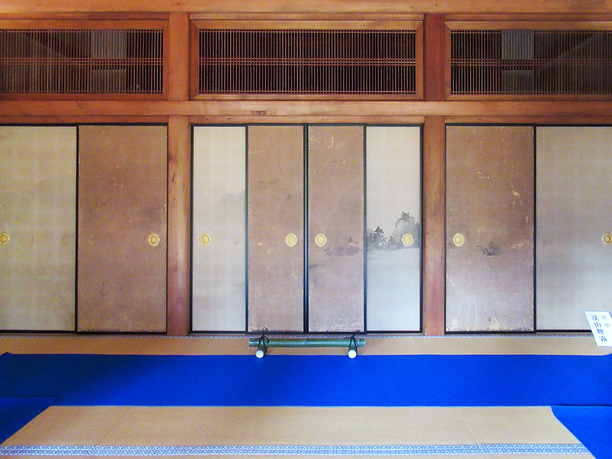 本堂5室に未公開50面の襖絵が限定公開