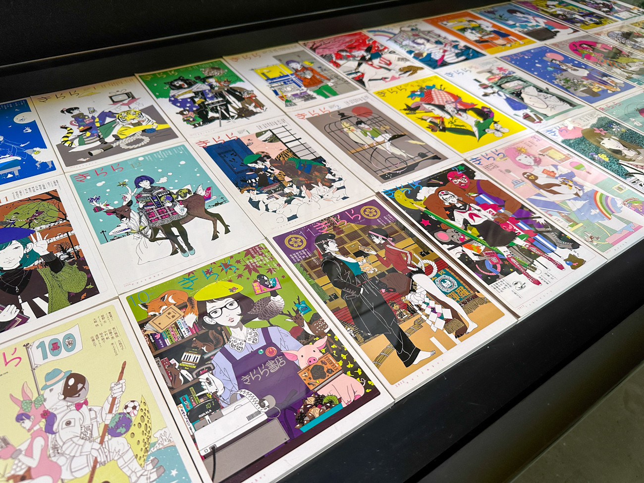 ギャラリーアーモ「中村佑介20周年展」会場