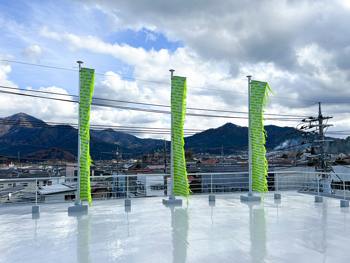 「FUJI TEXTILE WEEK 2022 アート展」会場