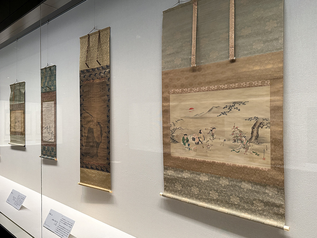 三井記念美術館「国宝 雪松図と吉祥づくし」会場