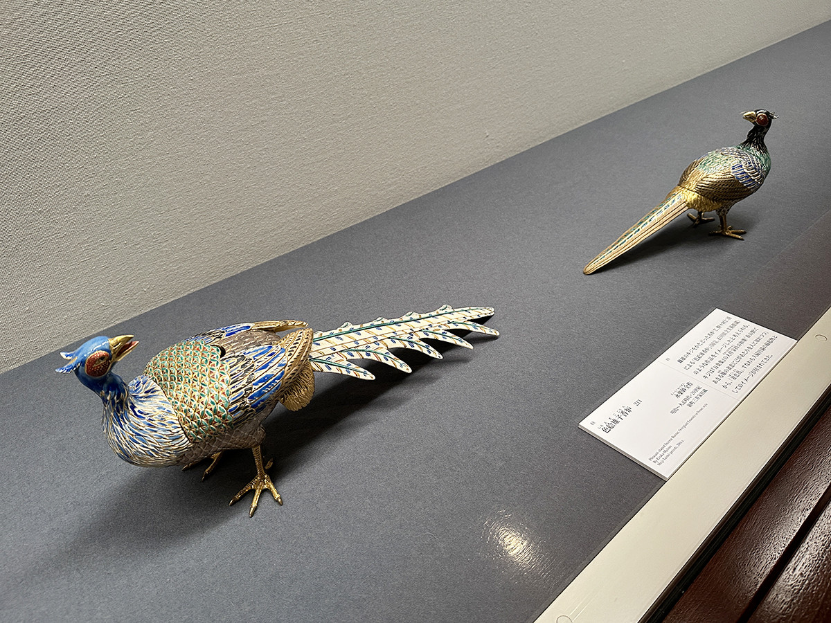 三井記念美術館「国宝 雪松図と吉祥づくし」会場