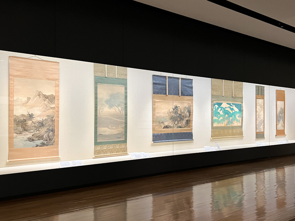 山種美術館「日本の風景を描く ー 歌川広重から田渕俊夫まで ー」会場