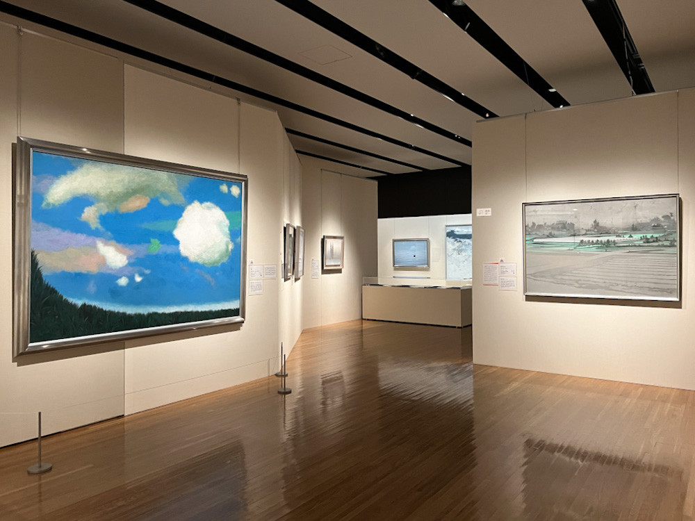 山種美術館「日本の風景を描く ー 歌川広重から田渕俊夫まで ー」会場