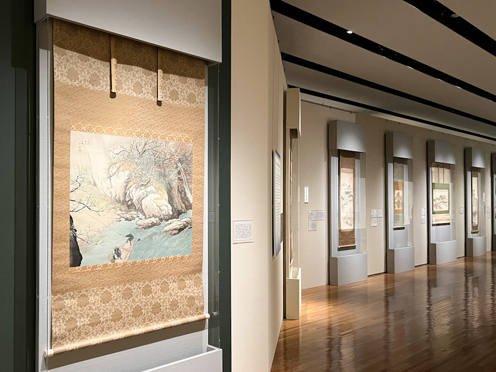 山種美術館「日本の風景を描く ー 歌川広重から田渕俊夫まで ー」会場