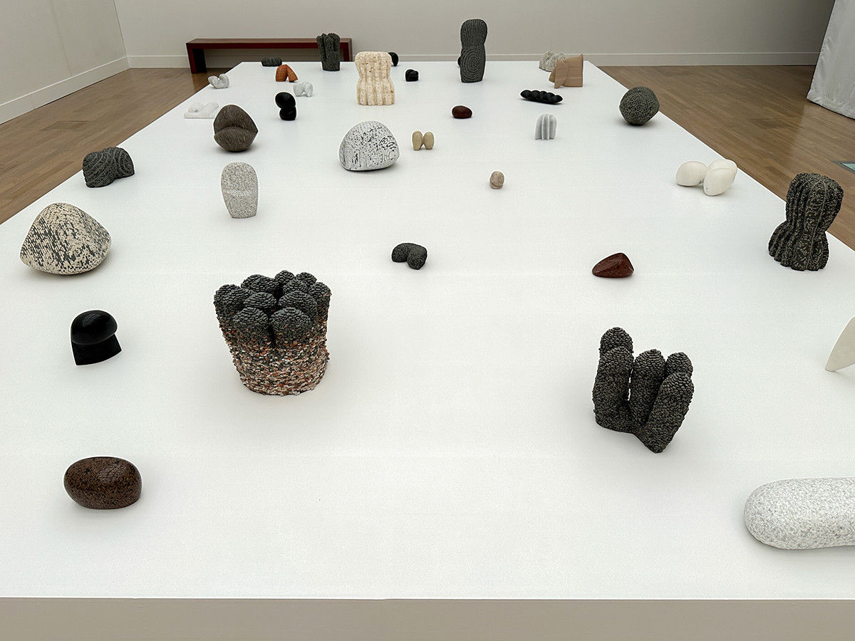 国立新美術館「DOMANI・明日展 2022-23」会場より 北川太郎の作品