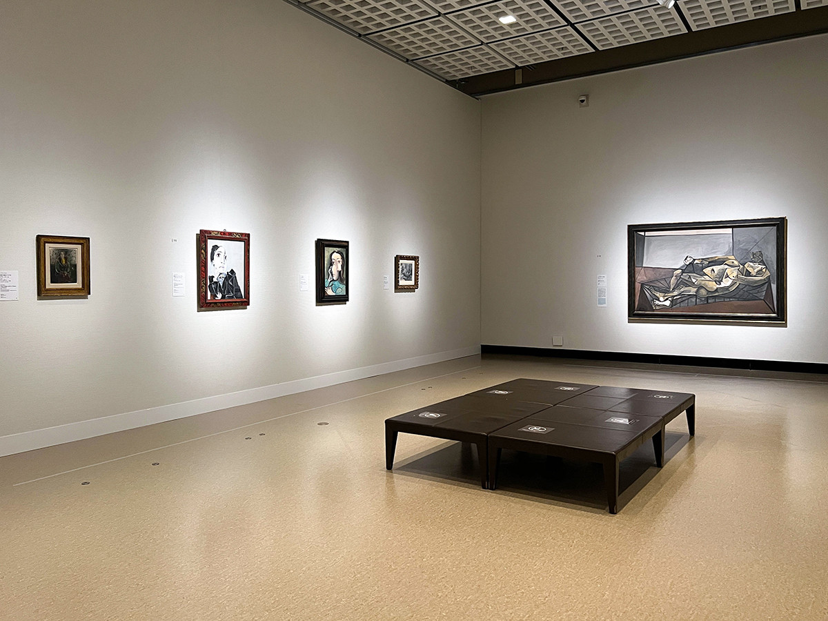 国立西洋美術館「ピカソとその時代 ベルリン国立ベルクグリューン美術館展」会場