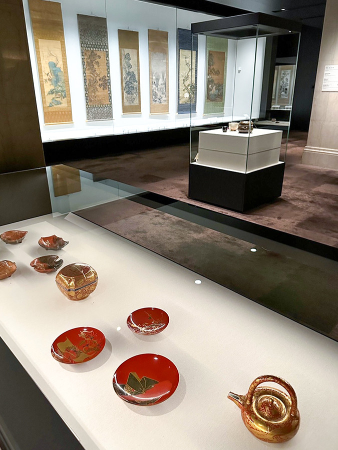 静嘉堂文庫美術館「初春を祝う ― 七福うさぎがやってくる!」会場