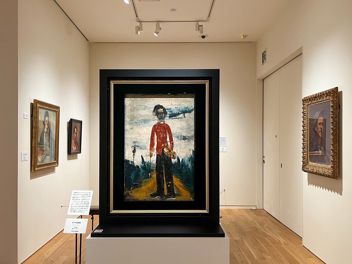 東京ステーションギャラリー「佐伯祐三 自画像としての風景」会場