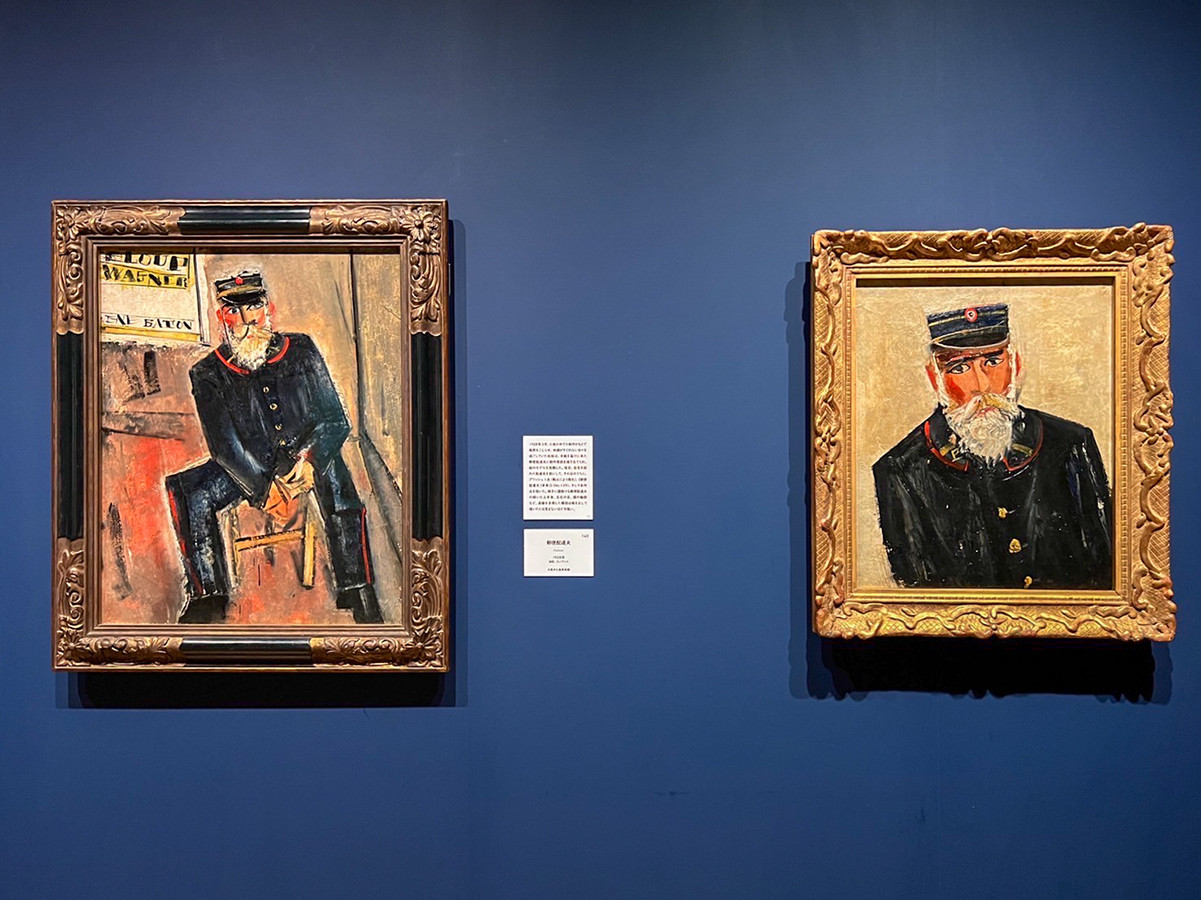 東京ステーションギャラリー「佐伯祐三 自画像としての風景」会場